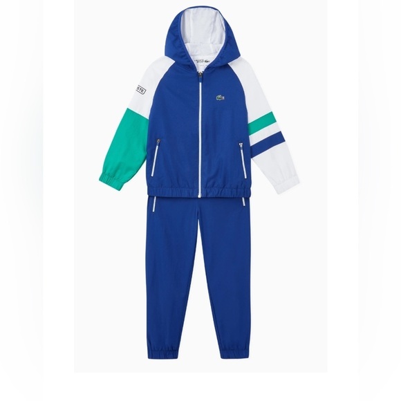 Lacoste boy’s SPORT Lightweight Colourblock Tracksuit size 4 - Picture 1 of 8